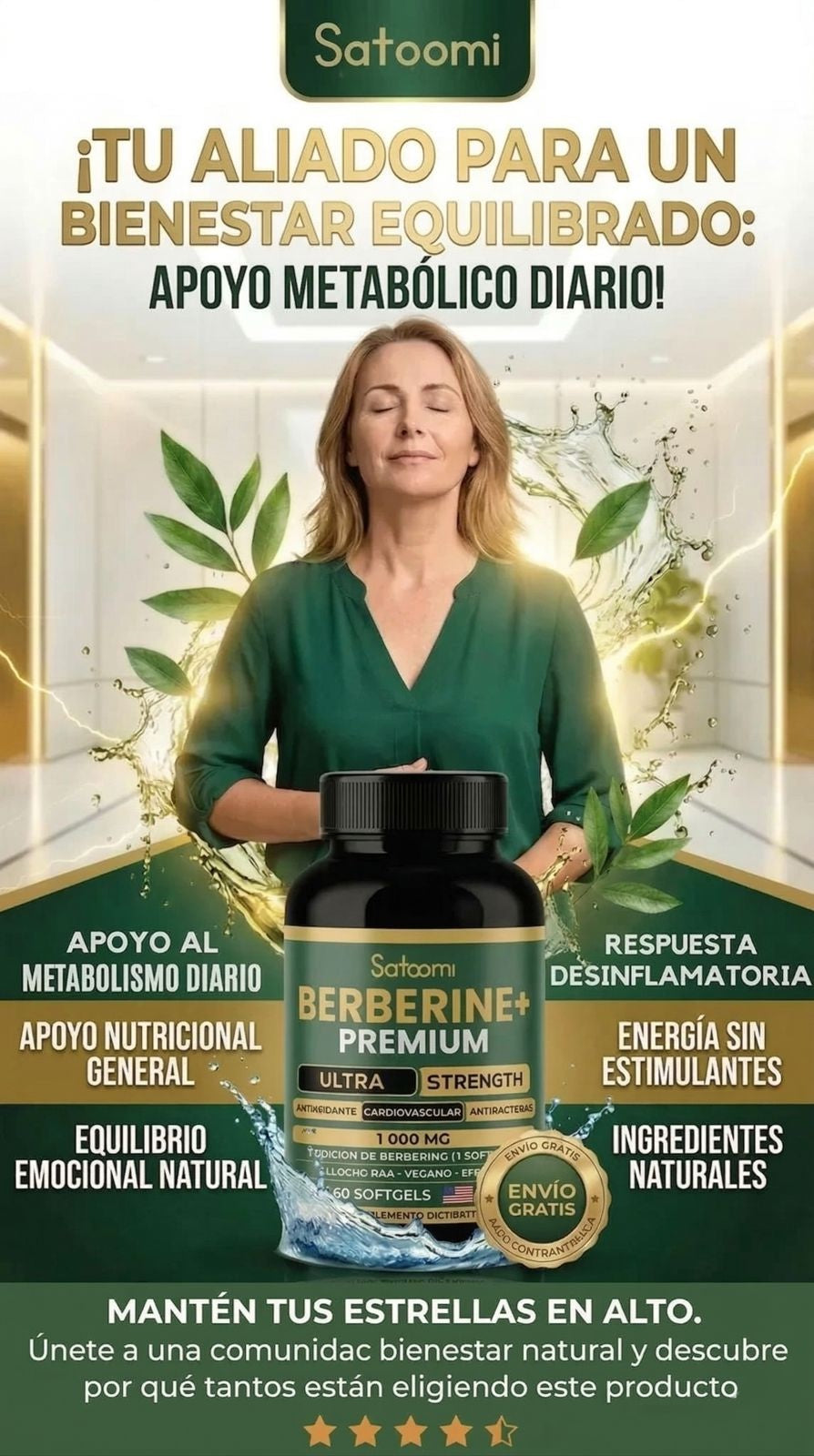 BERBERINA PREMIUM – ENVÍO GRATIS 🇬🇹