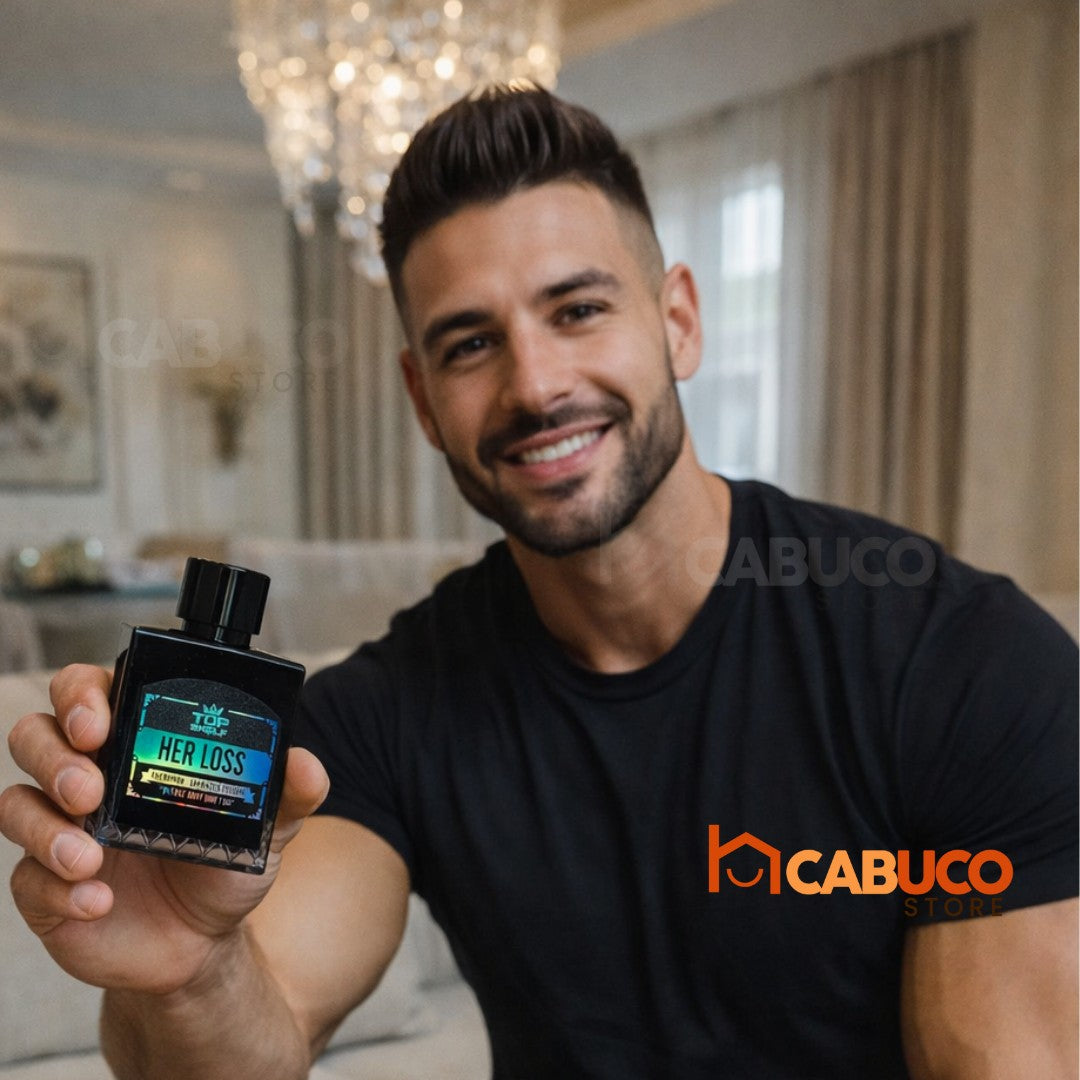 HER LOSS PERFUME – FRAGANCIA MASCULINA INTENSA Y ELEGANTE – AROMA SEDUCTOR DE ALTA DURACIÓN – ENVÍO GRATIS 🇬🇹