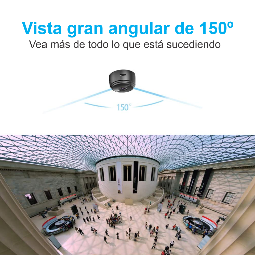 MINI CÁMARA WIFI HD 1080 - SEGURIDAD PARA TU HOGAR - ENVÍO GRATIS 🇬🇹