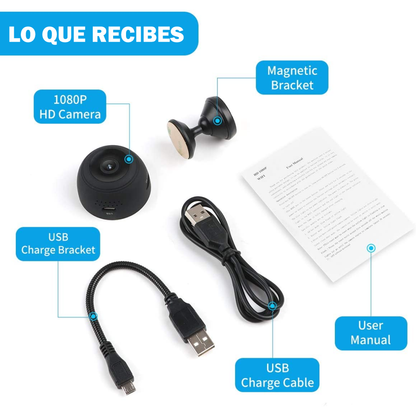 MINI CÁMARA WIFI HD 1080 - SEGURIDAD PARA TU HOGAR - ENVÍO GRATIS 🇬🇹