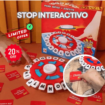 JUEGO DE MESA STOP INTERACTIVO – ENVÍO GRATIS 🇬🇹