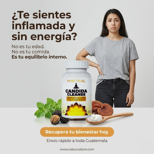 LIMPIEZA INTESTINAL PROFUNDA – APOYO CONTRA CÁNDIDA – REDUCE INFLAMACIÓN – ENVÍO GRATIS 🇬🇹