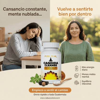 LIMPIEZA INTESTINAL PROFUNDA – APOYO CONTRA CÁNDIDA – REDUCE INFLAMACIÓN – ENVÍO GRATIS 🇬🇹