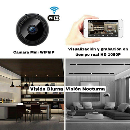 MINI CÁMARA WIFI HD 1080 - SEGURIDAD PARA TU HOGAR - ENVÍO GRATIS 🇬🇹