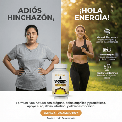 LIMPIEZA INTESTINAL PROFUNDA – APOYO CONTRA CÁNDIDA – REDUCE INFLAMACIÓN – ENVÍO GRATIS 🇬🇹