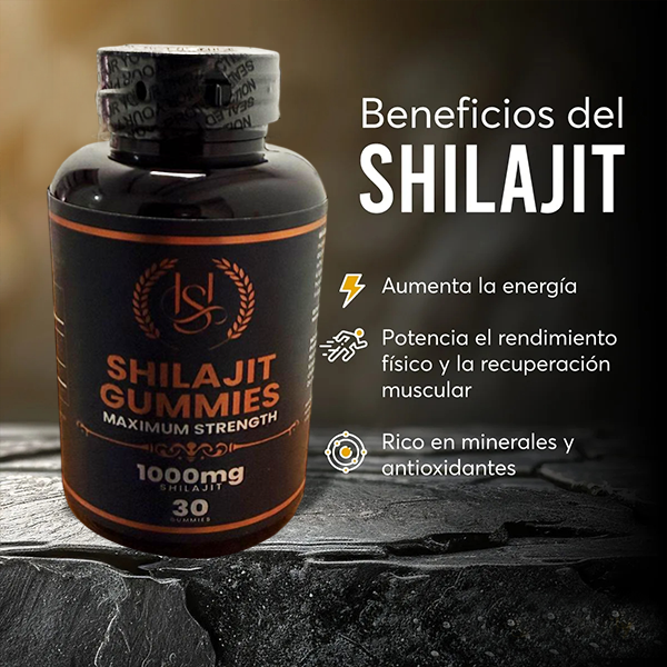 SHILAJIT EXTRA STRENGTH – ENERGÍA, VITALIDAD Y APOYA TU CRECIMIENTO MUSCULAR - ENVÍO GRATIS  🇬🇹