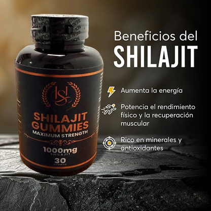 SHILAJIT EXTRA STRENGTH – ENERGÍA, VITALIDAD Y APOYA TU CRECIMIENTO MUSCULAR - ENVÍO GRATIS  🇬🇹