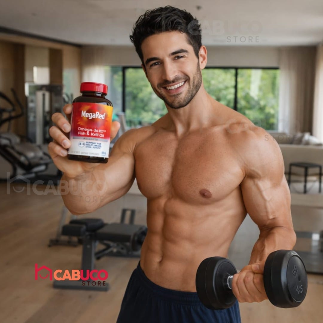 MEGA RED OMEGA 3 – RENDIMIENTO, FUERZA Y RECUPERACIÓN PARA HOMBRES – ENVÍO GRATIS 🇬🇹