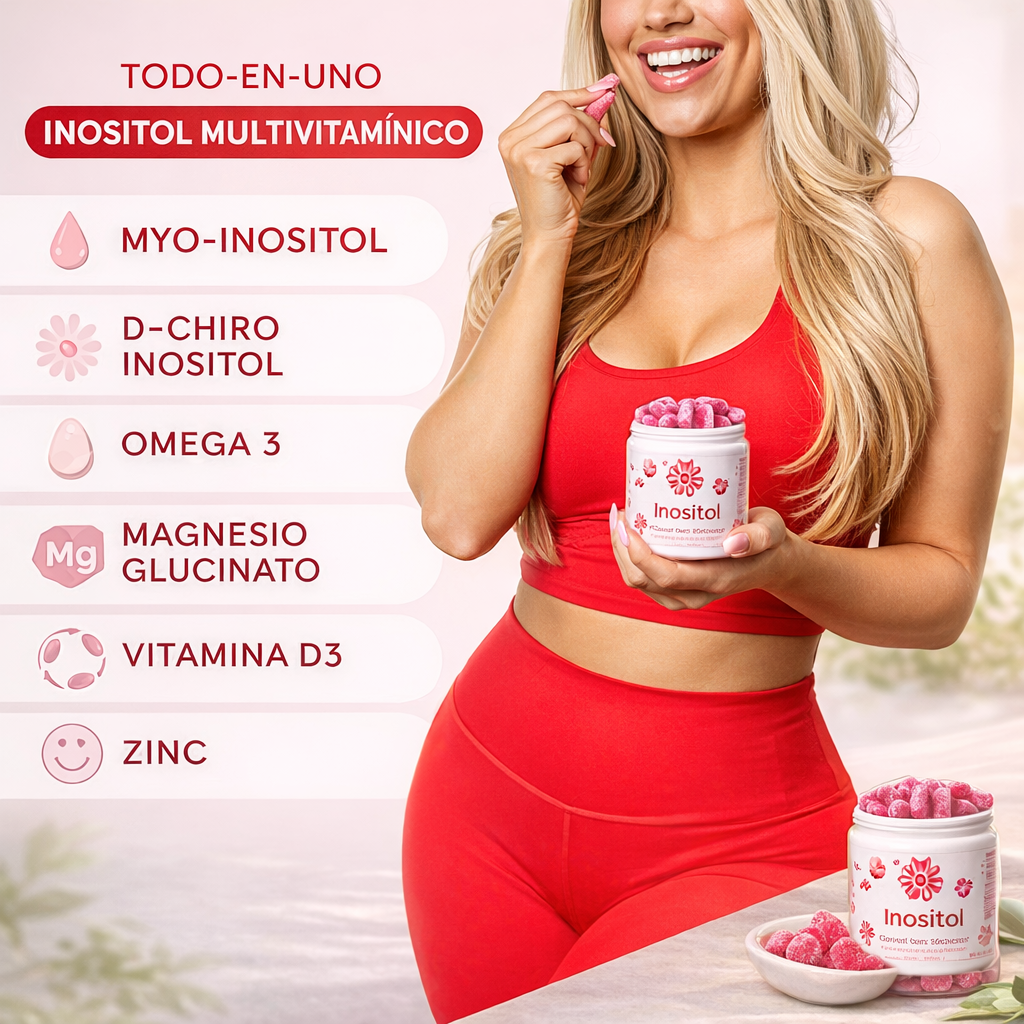 PEACH PERFECT INOSITOL MULTIVITAMÍNICO EN POLVO – BIENESTAR FEMENINO – ENVÍO GRATIS 🇬🇹