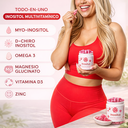 PEACH PERFECT INOSITOL MULTIVITAMÍNICO EN POLVO – BIENESTAR FEMENINO – ENVÍO GRATIS 🇬🇹